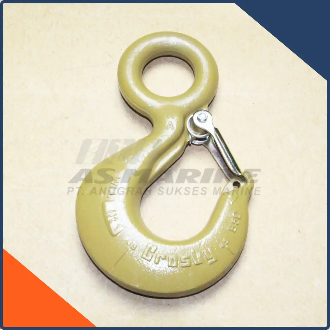 Crosby USA Eye Hook / Kait / Gancu L320AN Alloy with Latch Kit 11 Ton